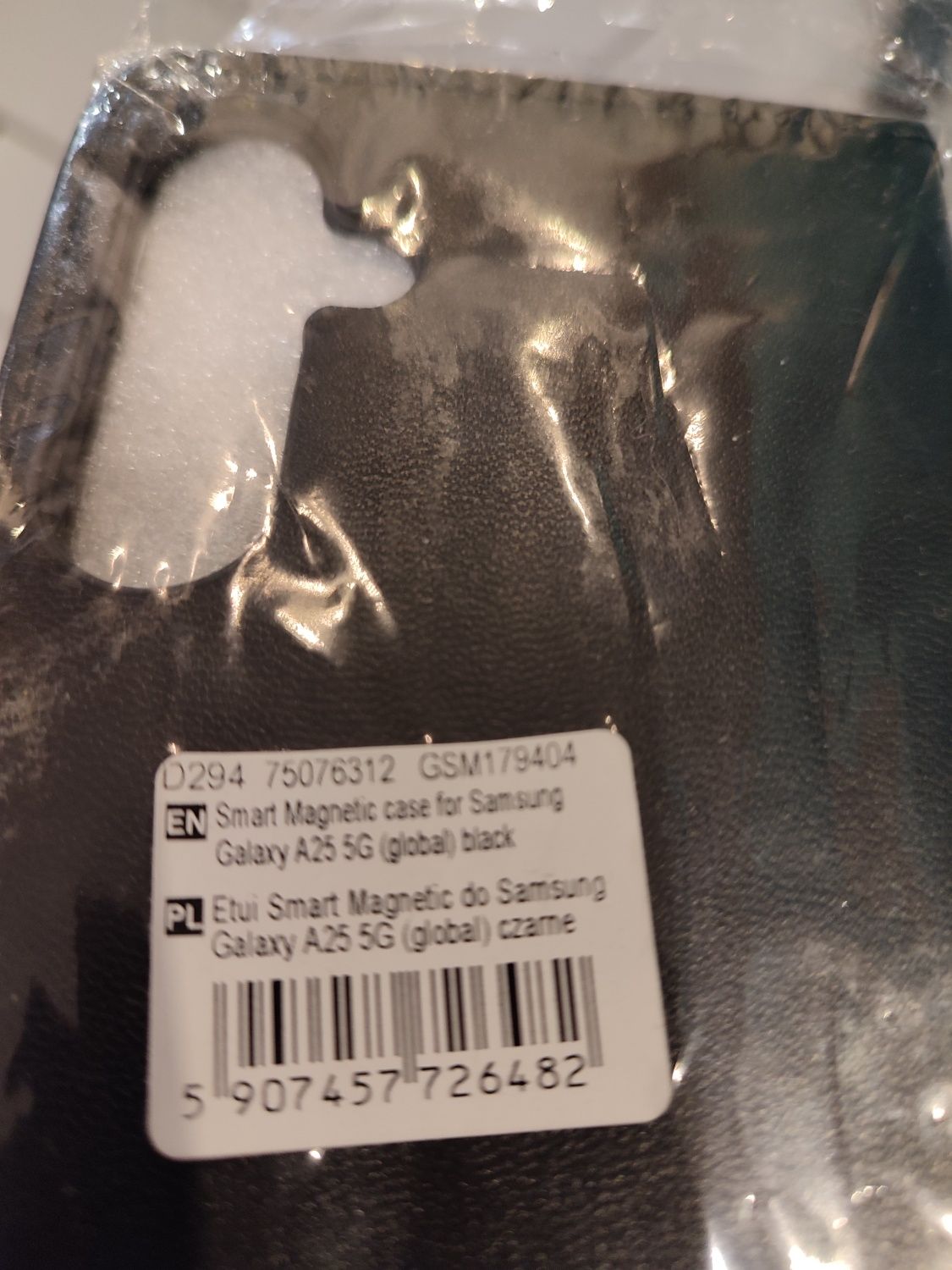 Etui z klapką magnetyczną do Samsung A25 5g czarny