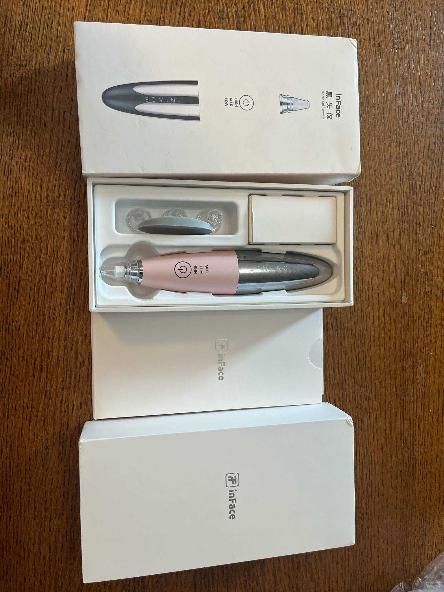 Inface Xiaomi odkurzacz do wągrów porów + szczoteczka do oczyszczania