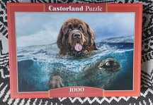Puzzle Castorland 1000 Big Brown Pies w wodzie