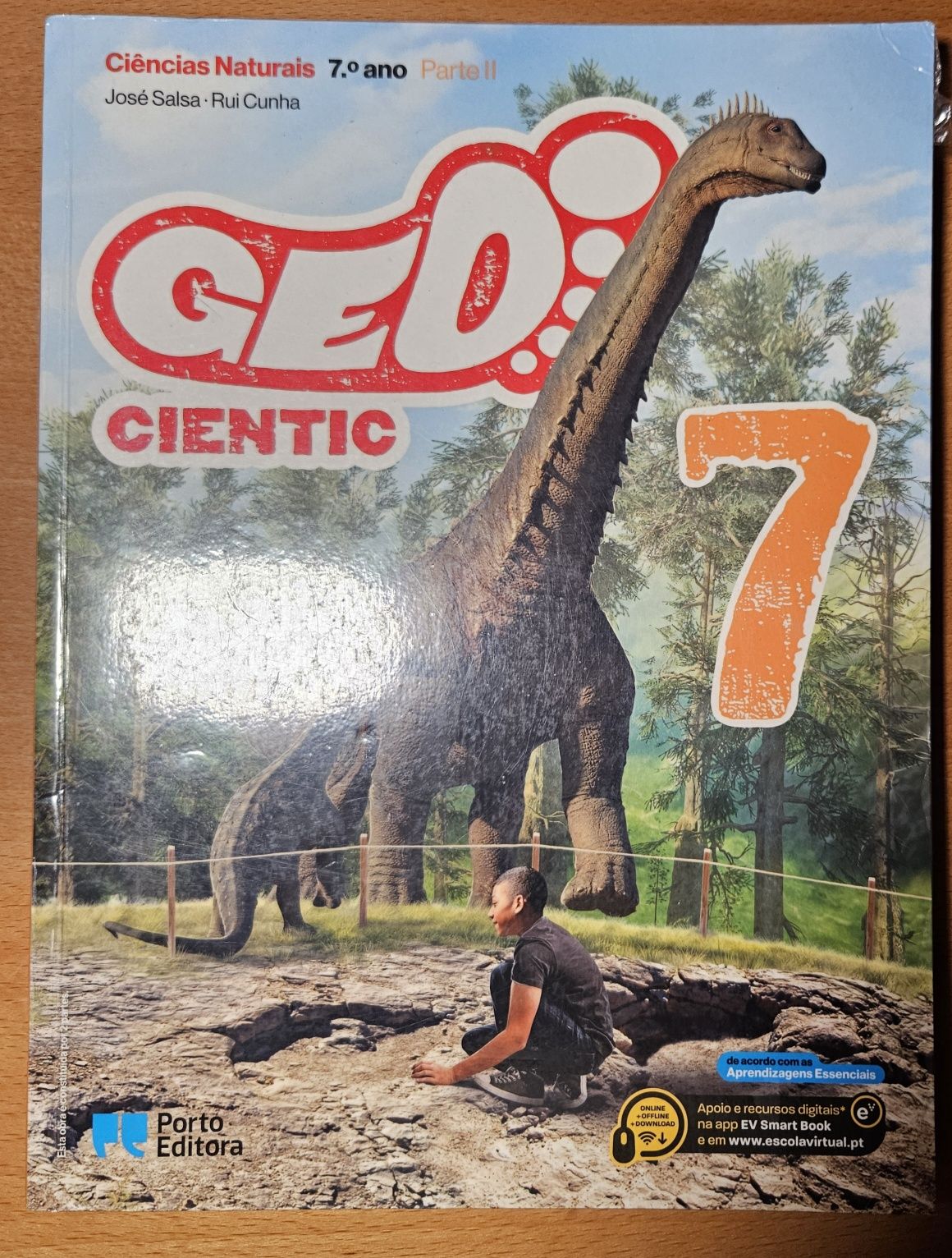 Ciências Naturais para o 7.º ano, intitulado "GEO SC