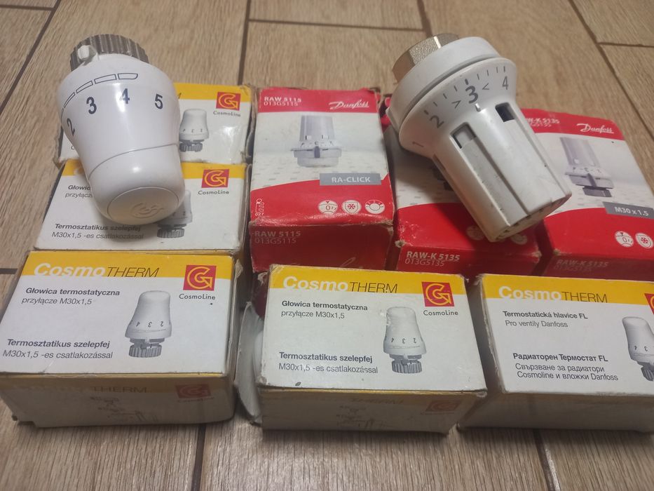 Термо головки до радіаторів