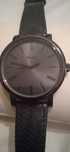 Relógio unisexo TIMEX, mostrador preto com iluminação