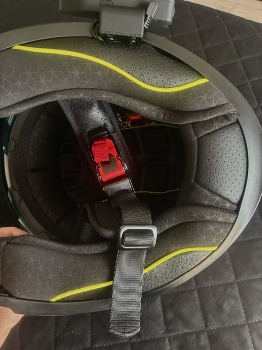 Kask motocyklowy NAXA FO7 Pinlock + Interkom motocyklowy Noeci