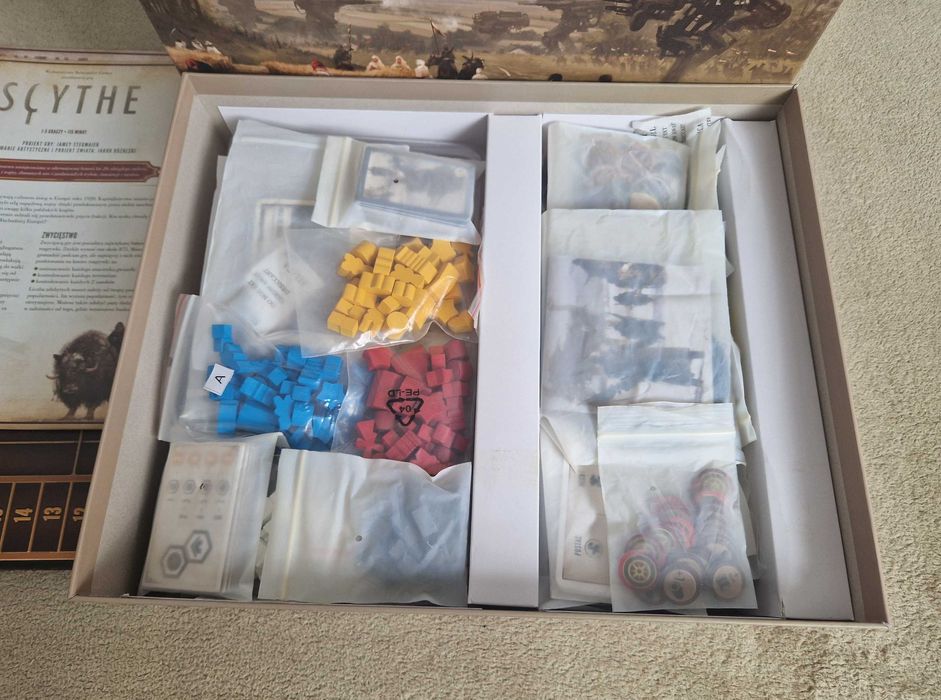 Gra planszowa Scythe super stan