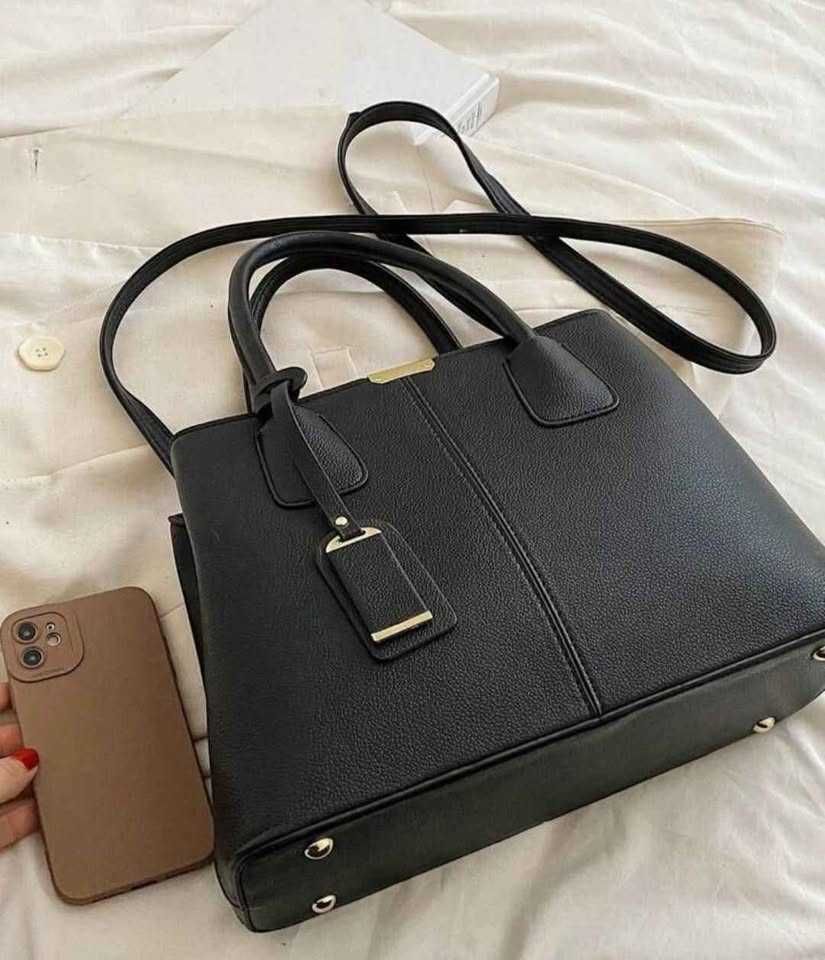 Tote bag - carteira preta
