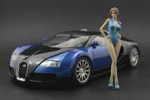 Anna Show Girl Figurka 1:18 Koenigsegg Regera CCX ONE:1 RAR ORIGINAL !