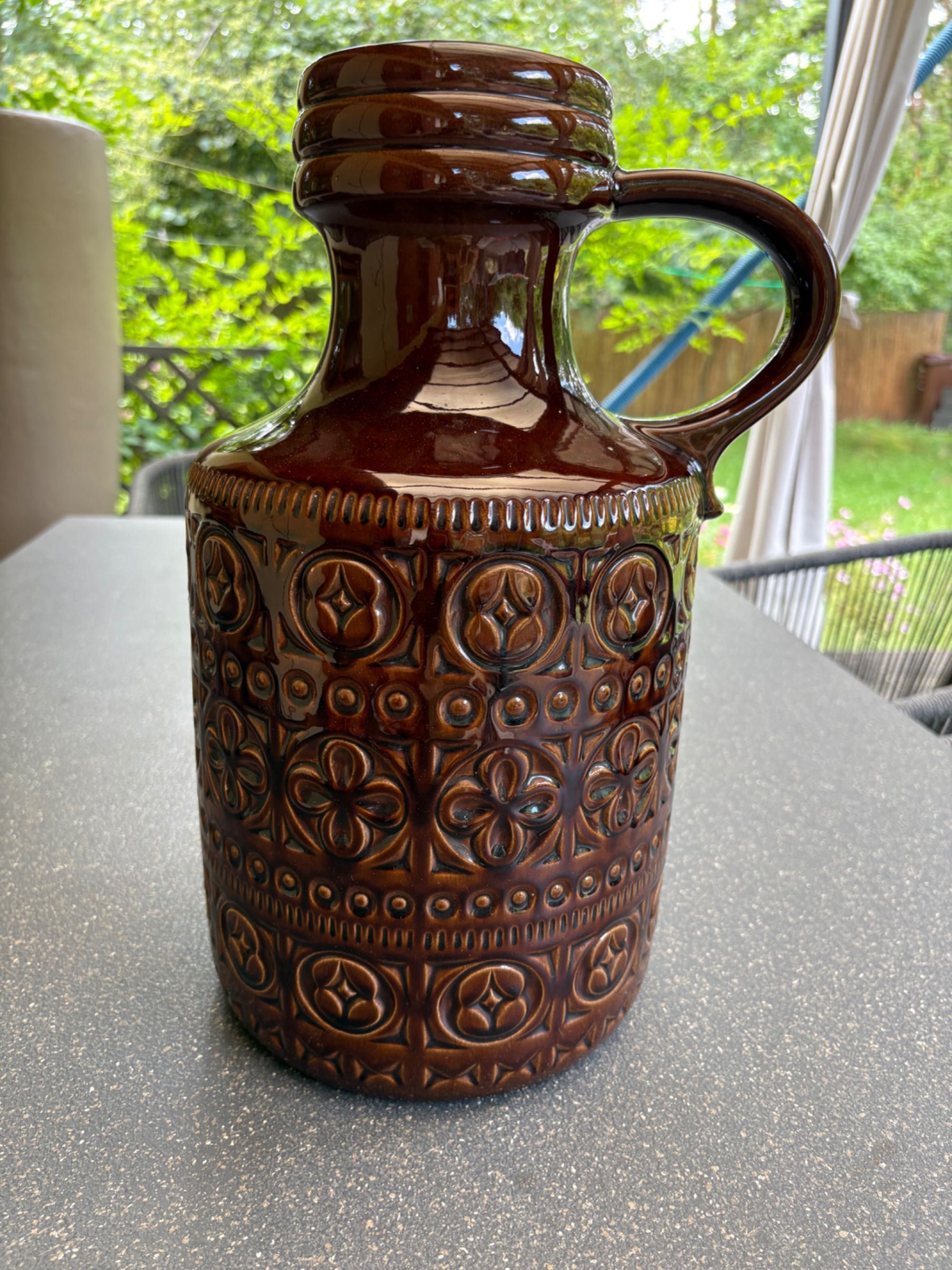 Wazon vintage Scheurich wys. 40 cm