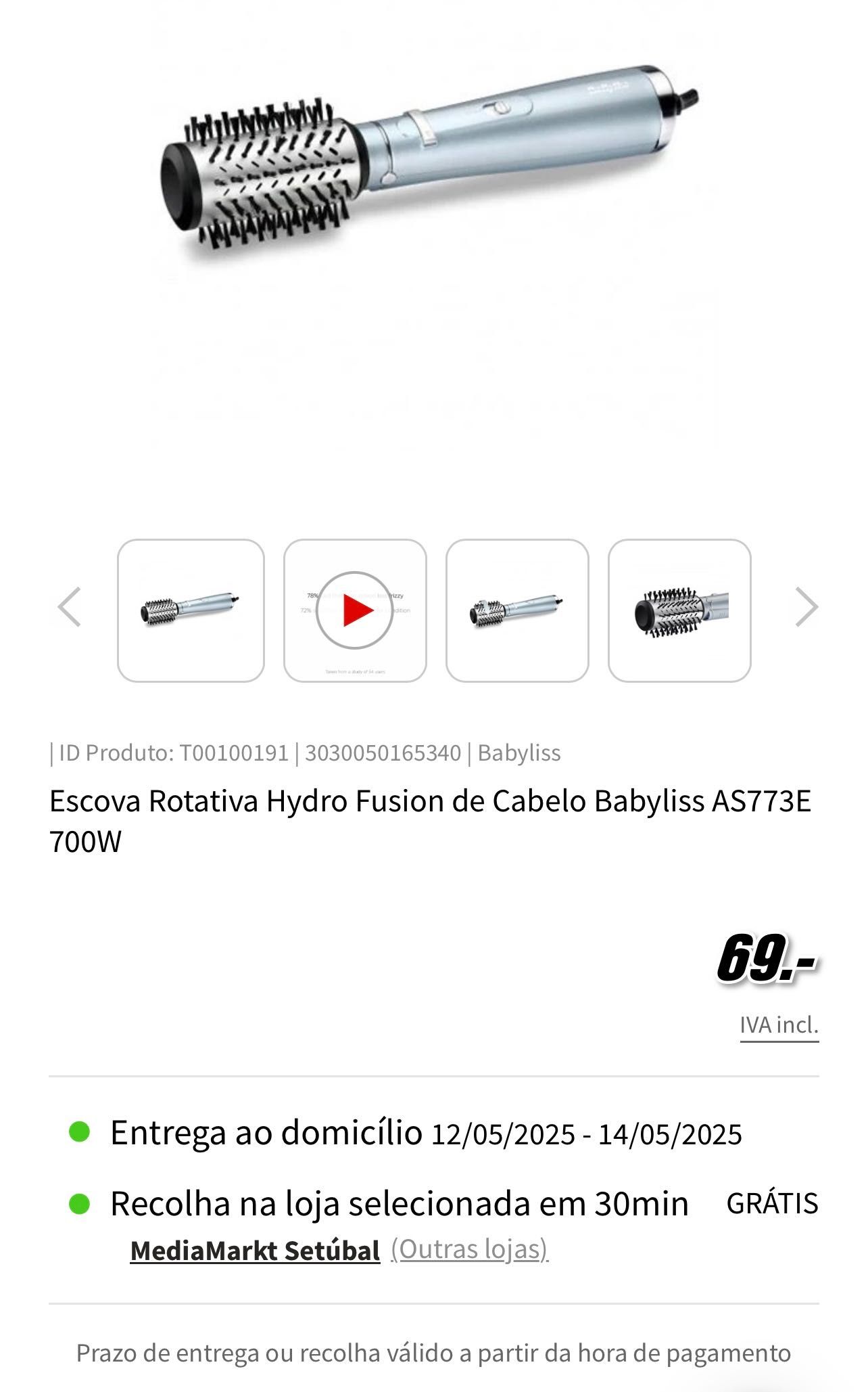 Babyliss Hydro-Fusion