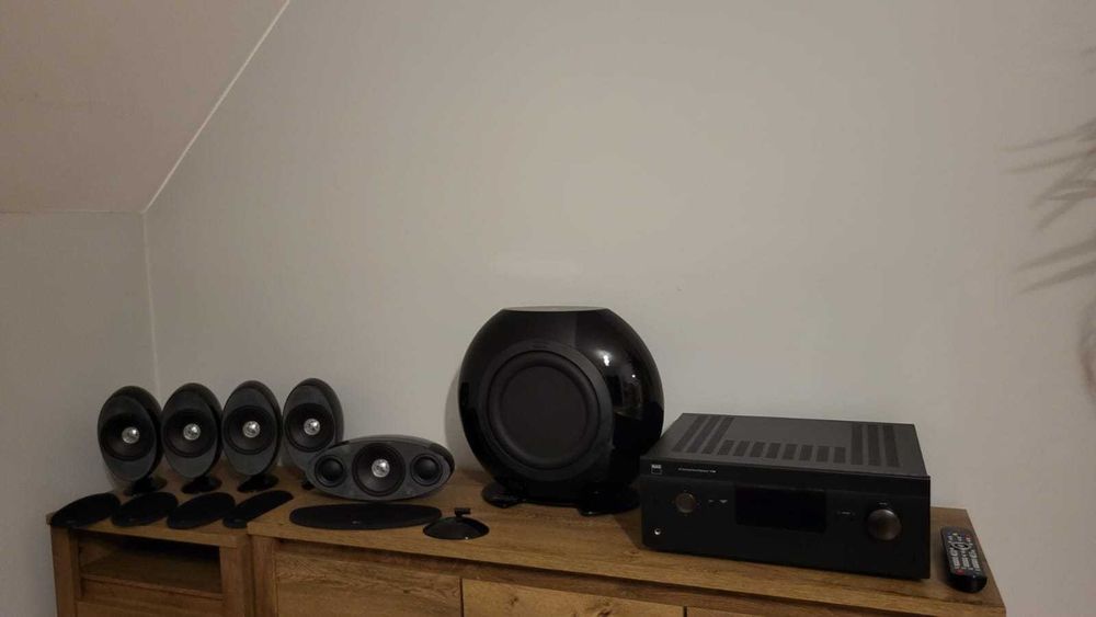 Zestaw kina domowego NAD/KEF