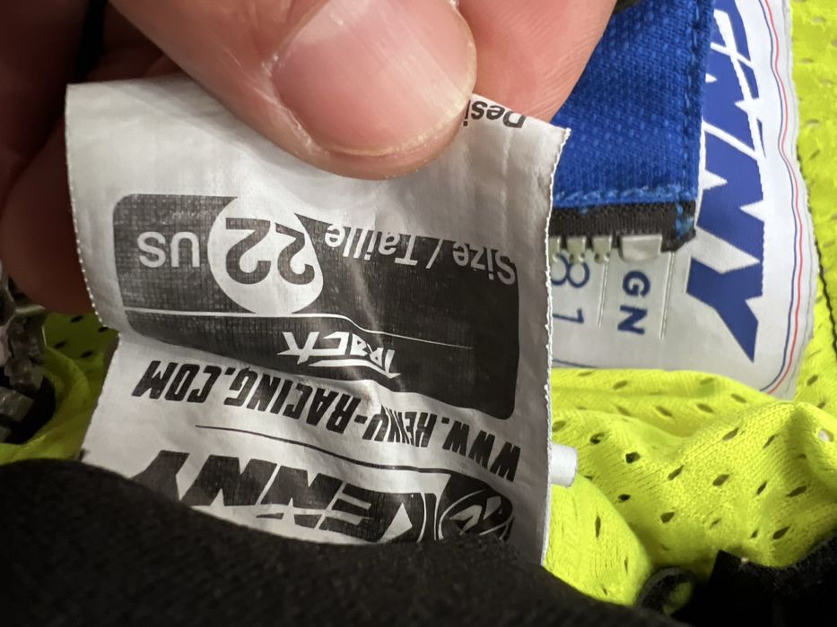 Equipamento motocross enduro Kenny +/-6Anos