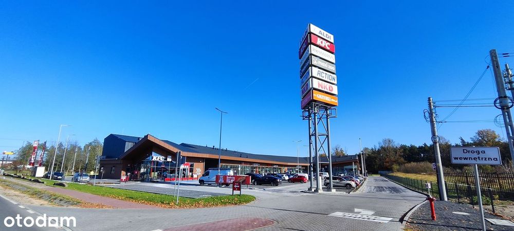 RETAIL PARK REMBELSZCZYZNA ostatni lokal 29,5 m2 od zaraz, witryna
