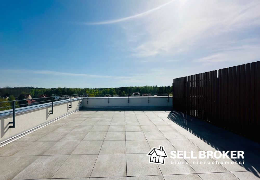 Wyjątkowe mieszkanie ze 100 metrowym tarasem! 2 pokoje / garaż