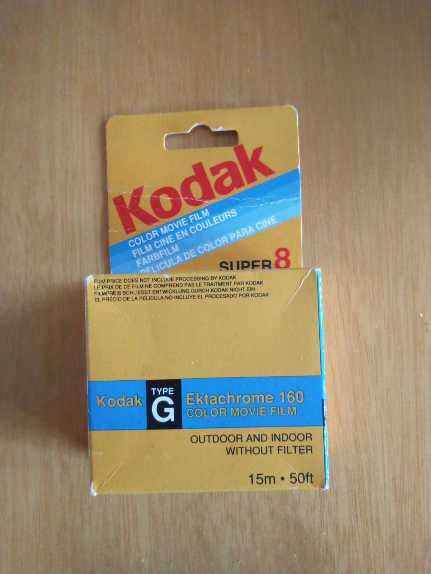 Film Super8 do kamer Kodak Ektachrome 160 Type G ( 1996 )