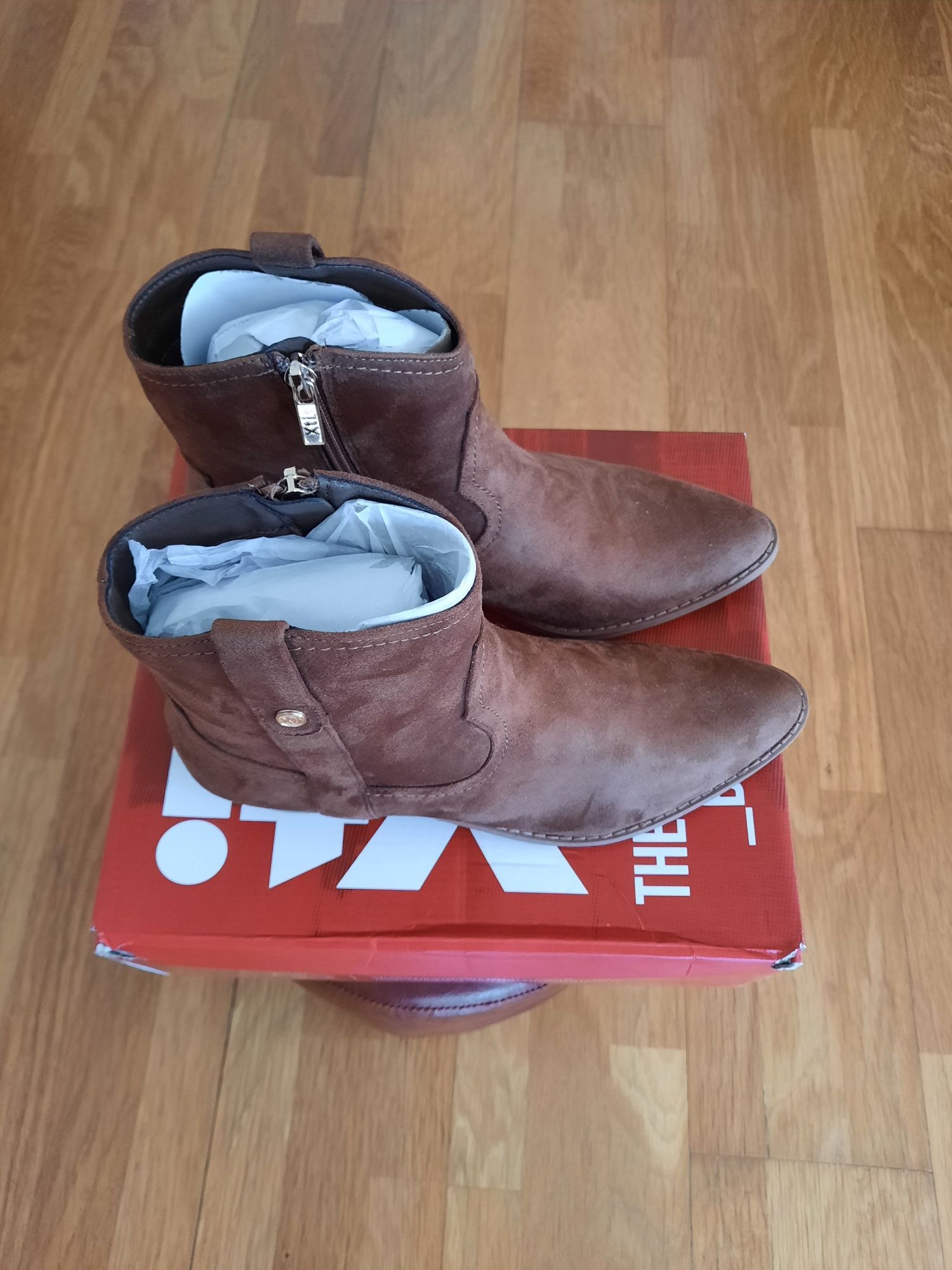 Botins Xti Camel