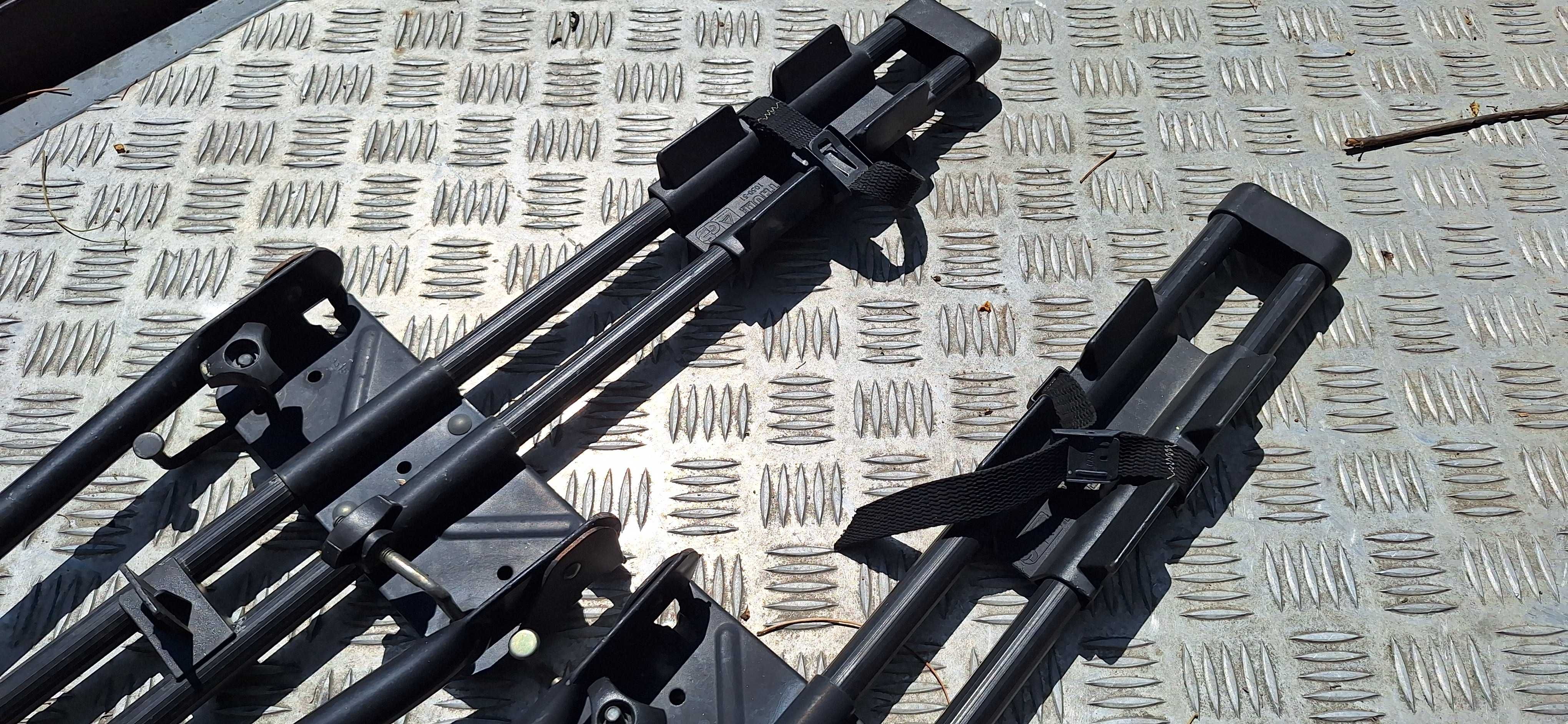 2x THULE bagażnik dachowy na rowery uchwyt rowerowy mocowanie 1050-51
