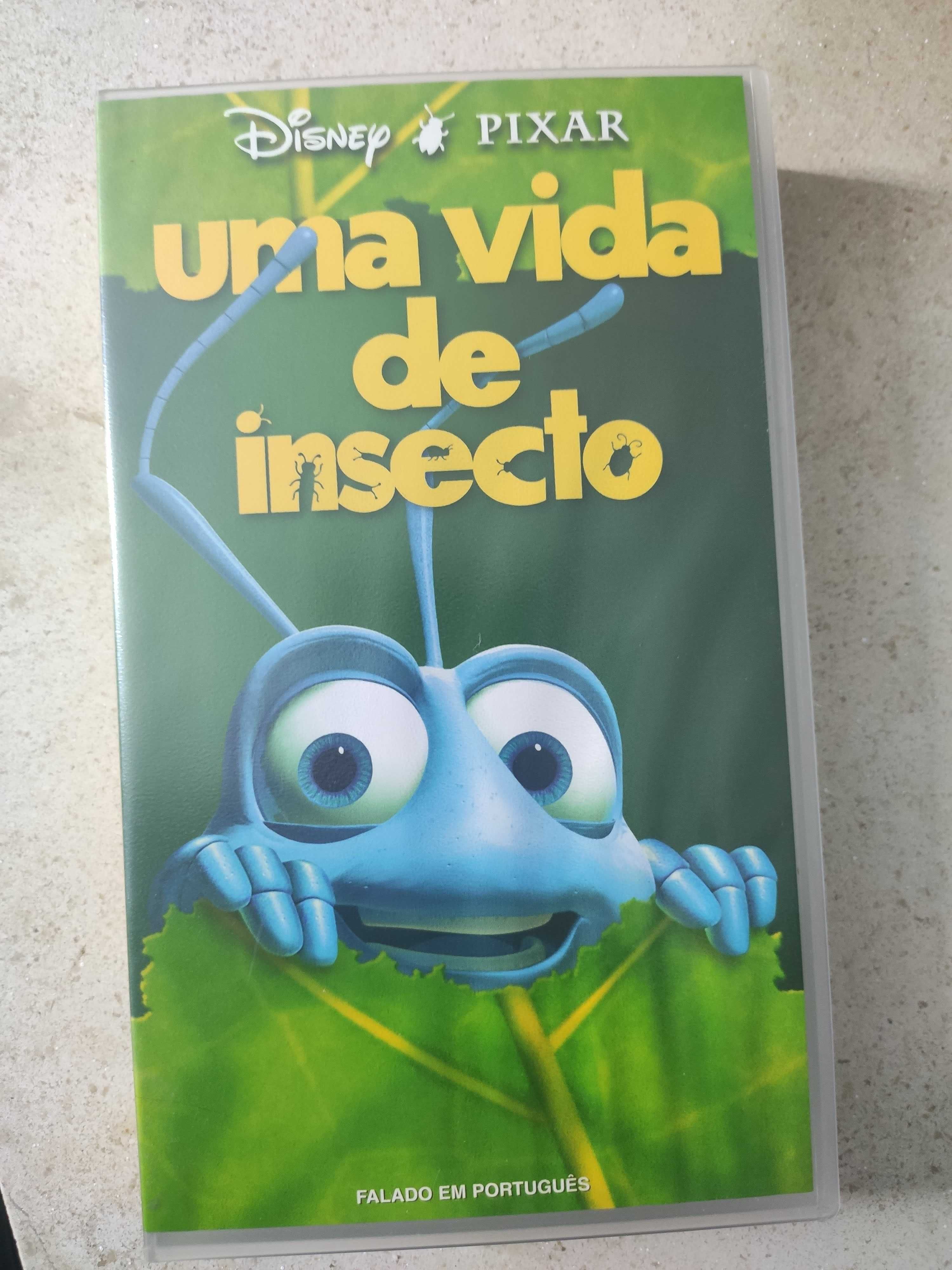 Filmes VHS Gulliver Denver Jesus Pocahontas Vida inseto Duende Mágico