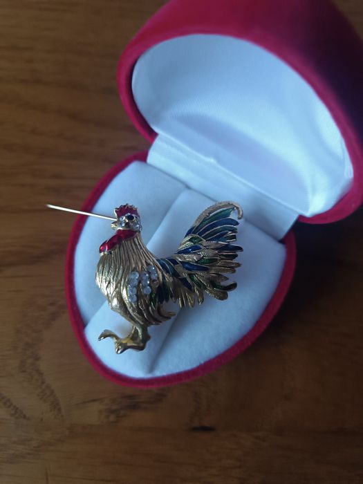 Брошка Півник прикраса  біжутерія