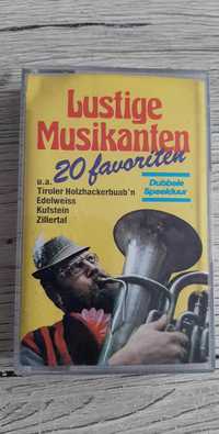 Lustige Musikanten ( muzyka niemiecka)- kaseta magnetofonowa