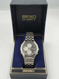 Vintage Seiko Panda Chronograph Alarm + box - stan idealny - UNIKAT