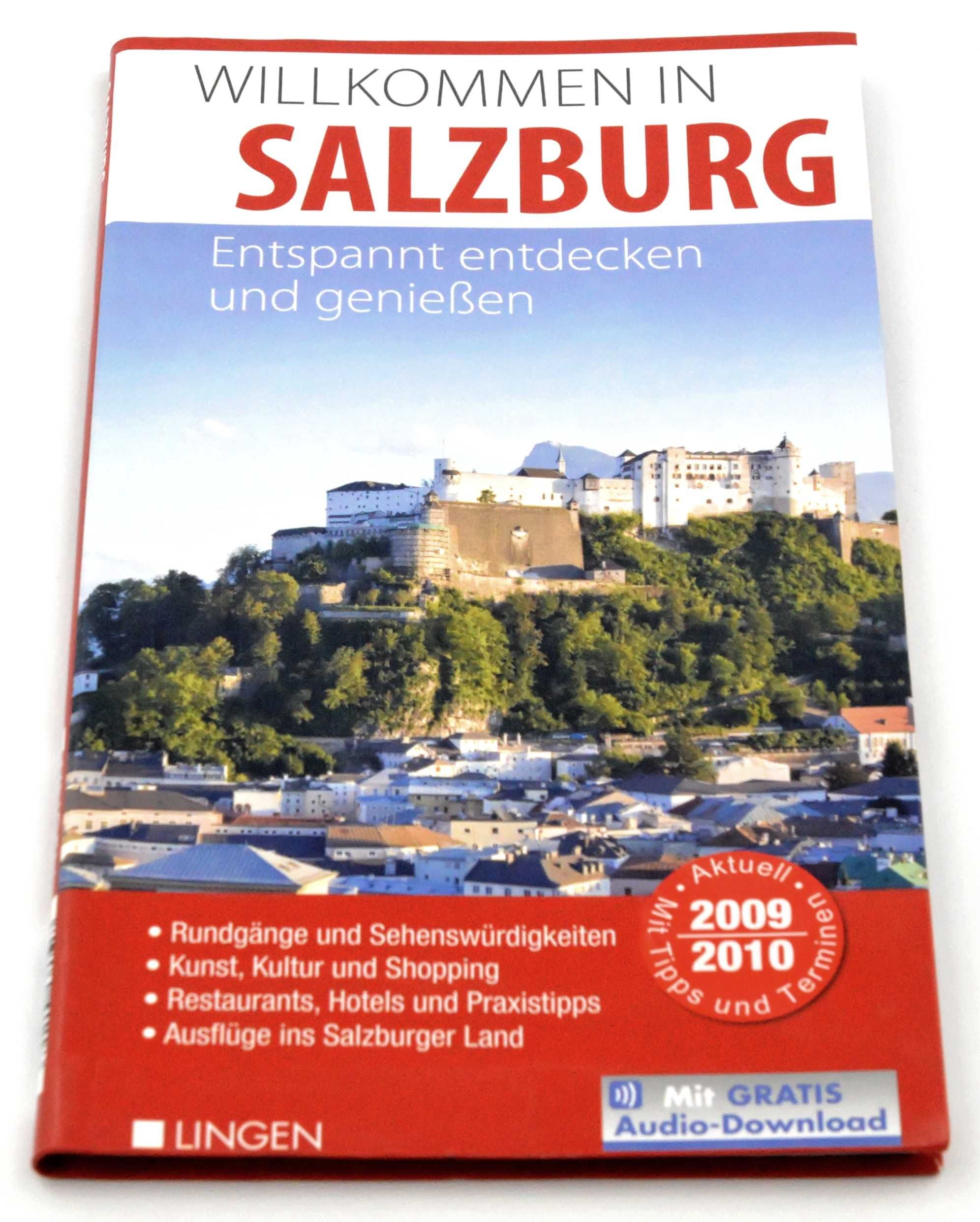 Willkommen in Salzburg - przewodnik w języku niemieckim