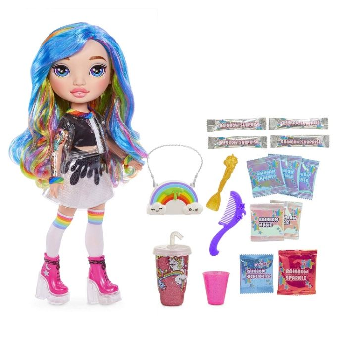 Poopsie Rainbow Girls Радужная Розовая Rainbow High Dream Pixie Rose