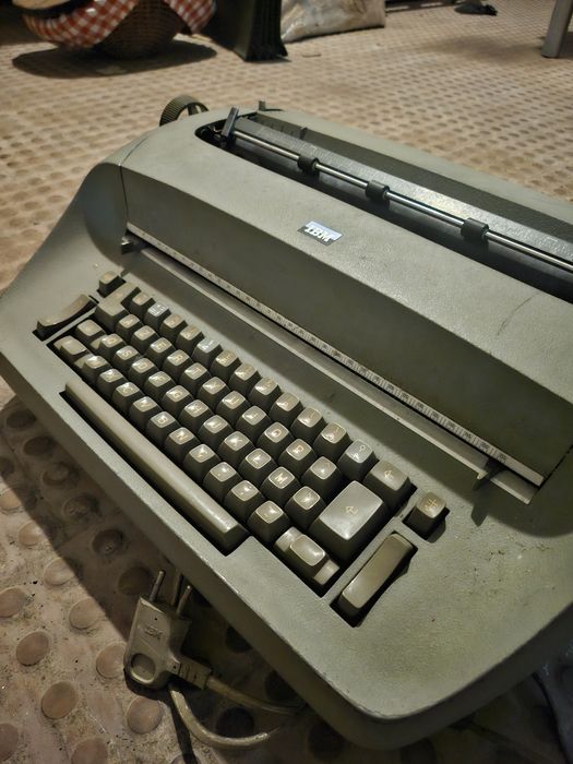 Máquina de escrever elétrica IBM Selectric 1961