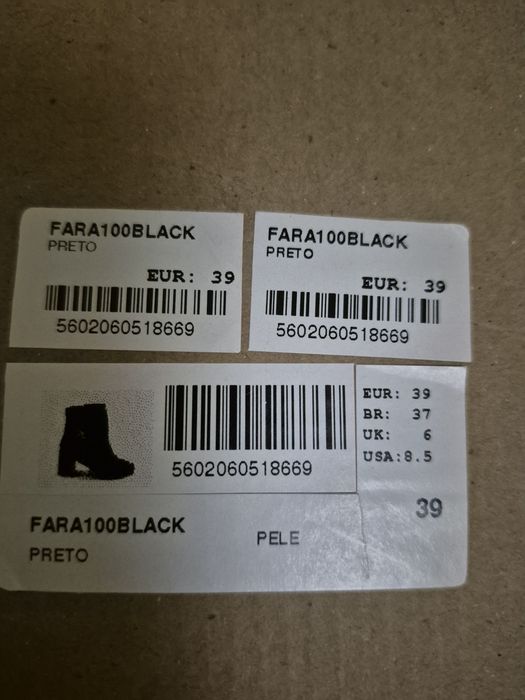 Botins novos Cubanas