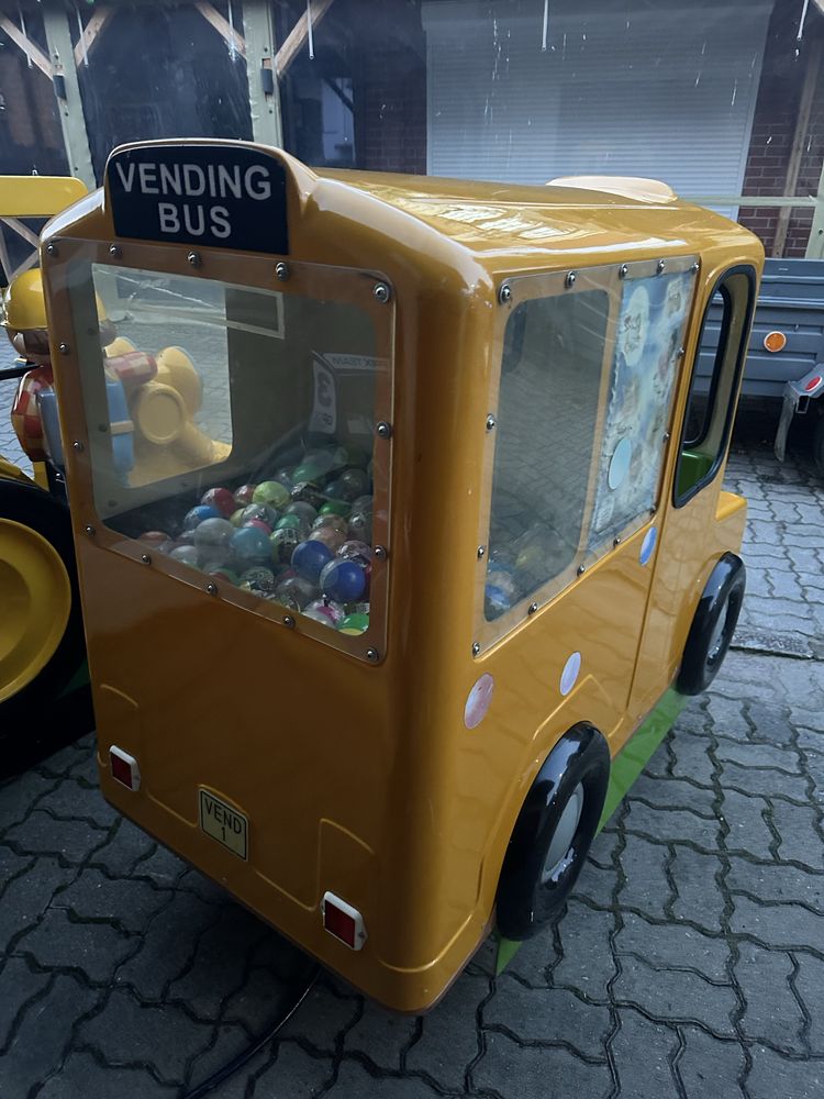 Bujak dla dzieci Vending Bus 2w1 Automat Zarobkowy