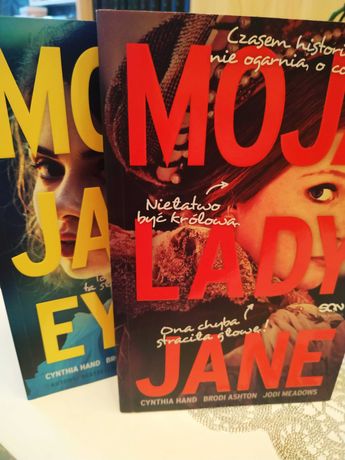 Dwie książki Moja Jane Eyre i Moja Lady Jane