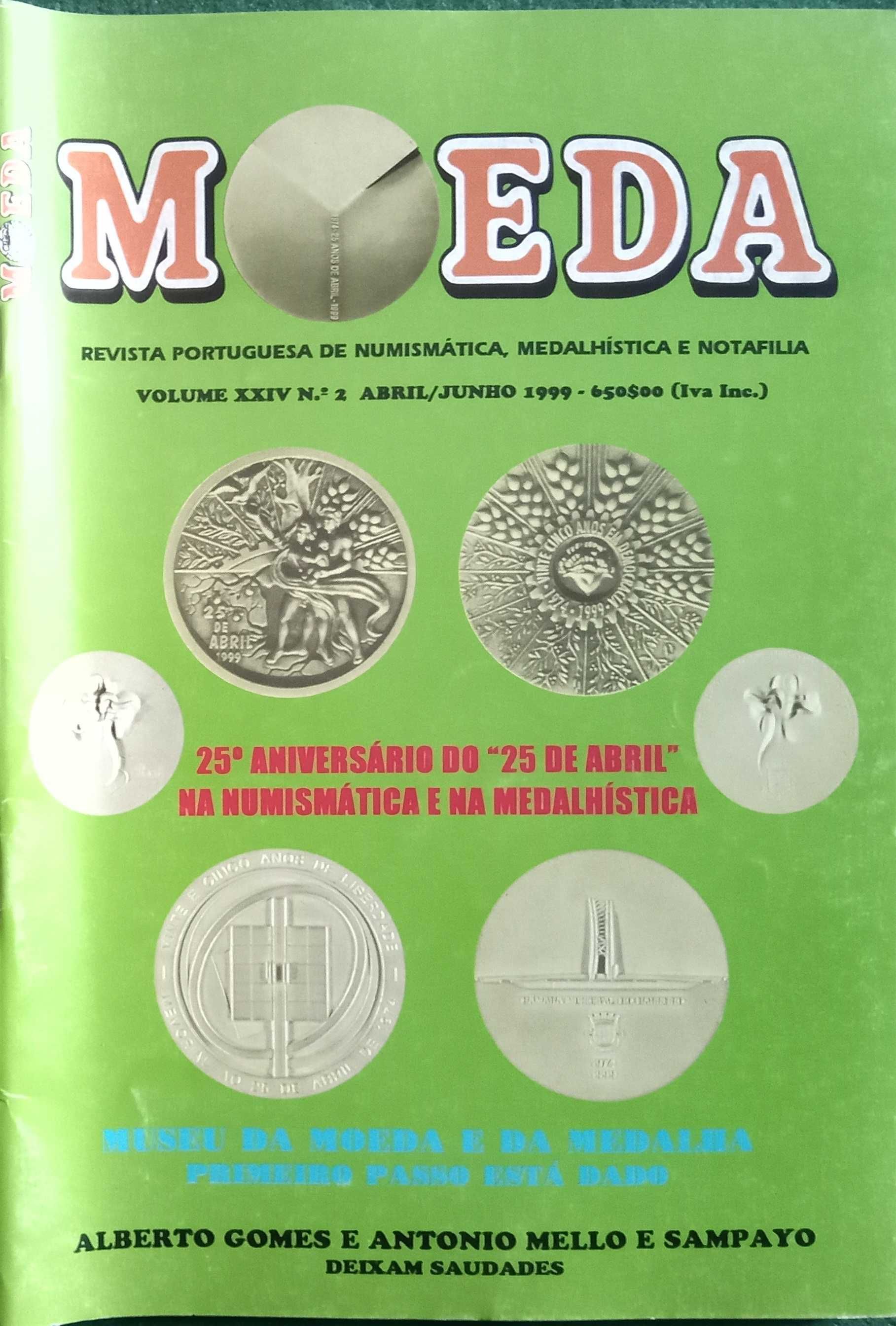 Revistas Moeda	- - -	Ano	 - 	1999	- - - - -	Revistas