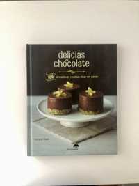 Livro de receitas Delícias de Chocolate NOVO