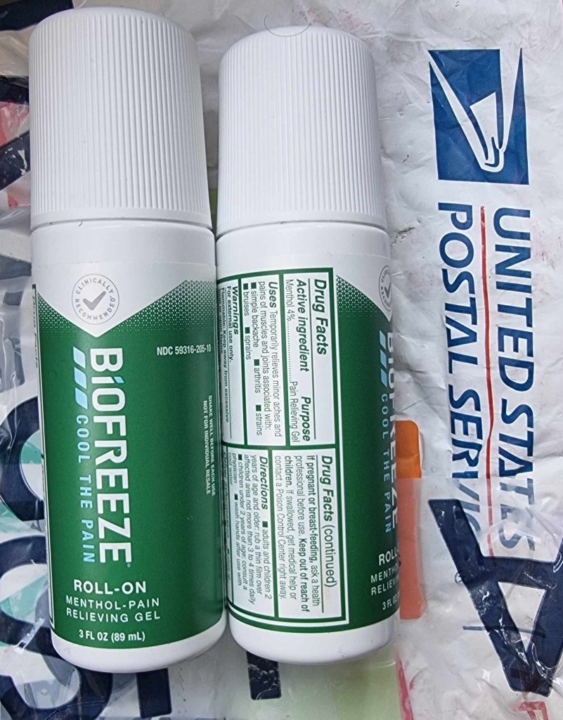 BIOFREEZE ROLL-ON 89 мл.США.знеболювальний охолоджувальний гель