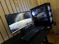 Kompletne stanowisko gamingowe !Gwarancja! Komputer RTX 5070ti i7