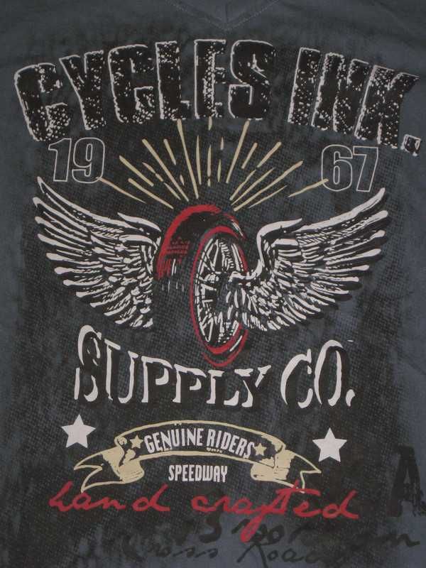 T-shirt koszulka opona warsztat samochodowy speedway retro Much More