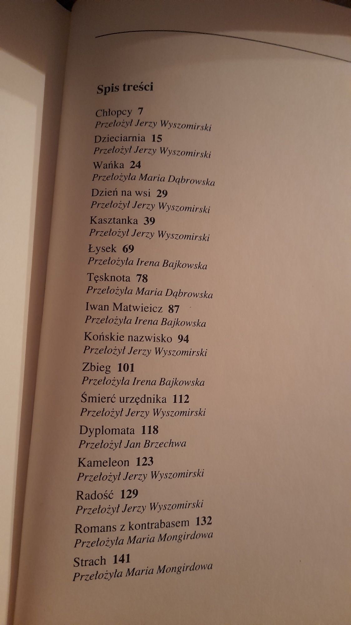 Antoni Czechow"Kasztanka i inne opowiadania"