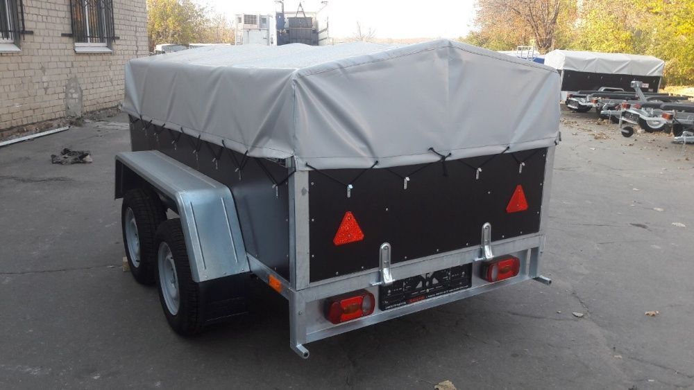 причеп оцинкований + фанера