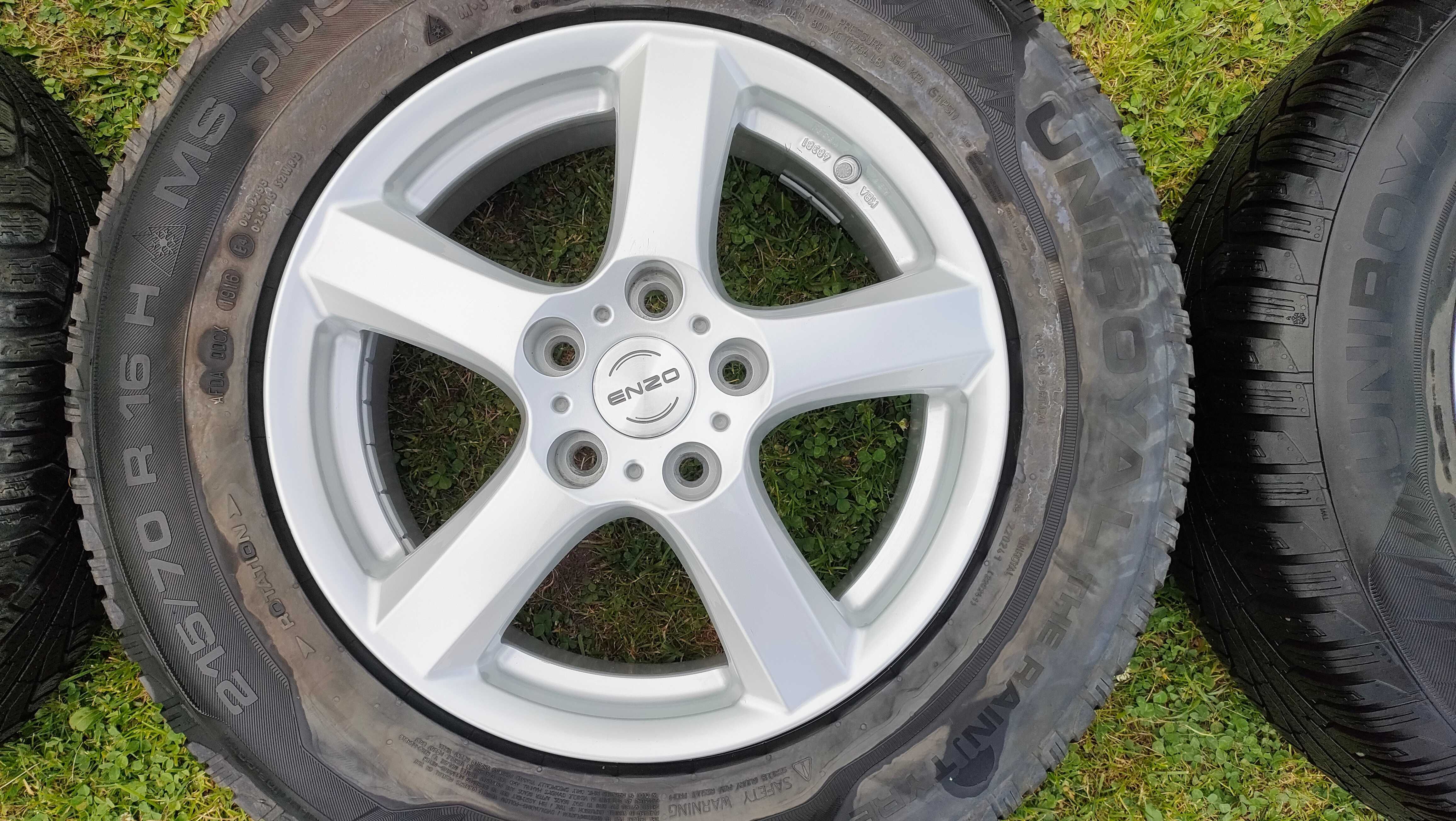 Felgi alufelgi z oponami zima kia hyundai ix35 6,5jx16 et45 5x114,3