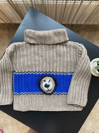 Теплий светр на хлопчика 2 роки