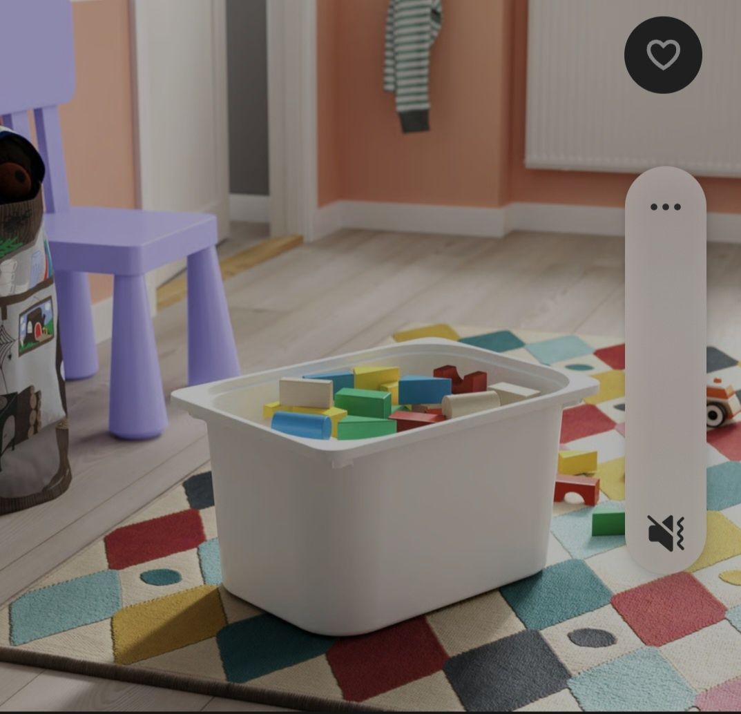 Comoda de arrumação de brinquedos Ikea
