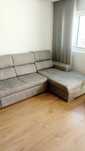 SOFÁ úNiKdesign – com chaise long & baú arrumação, cama casal + 2 puff
