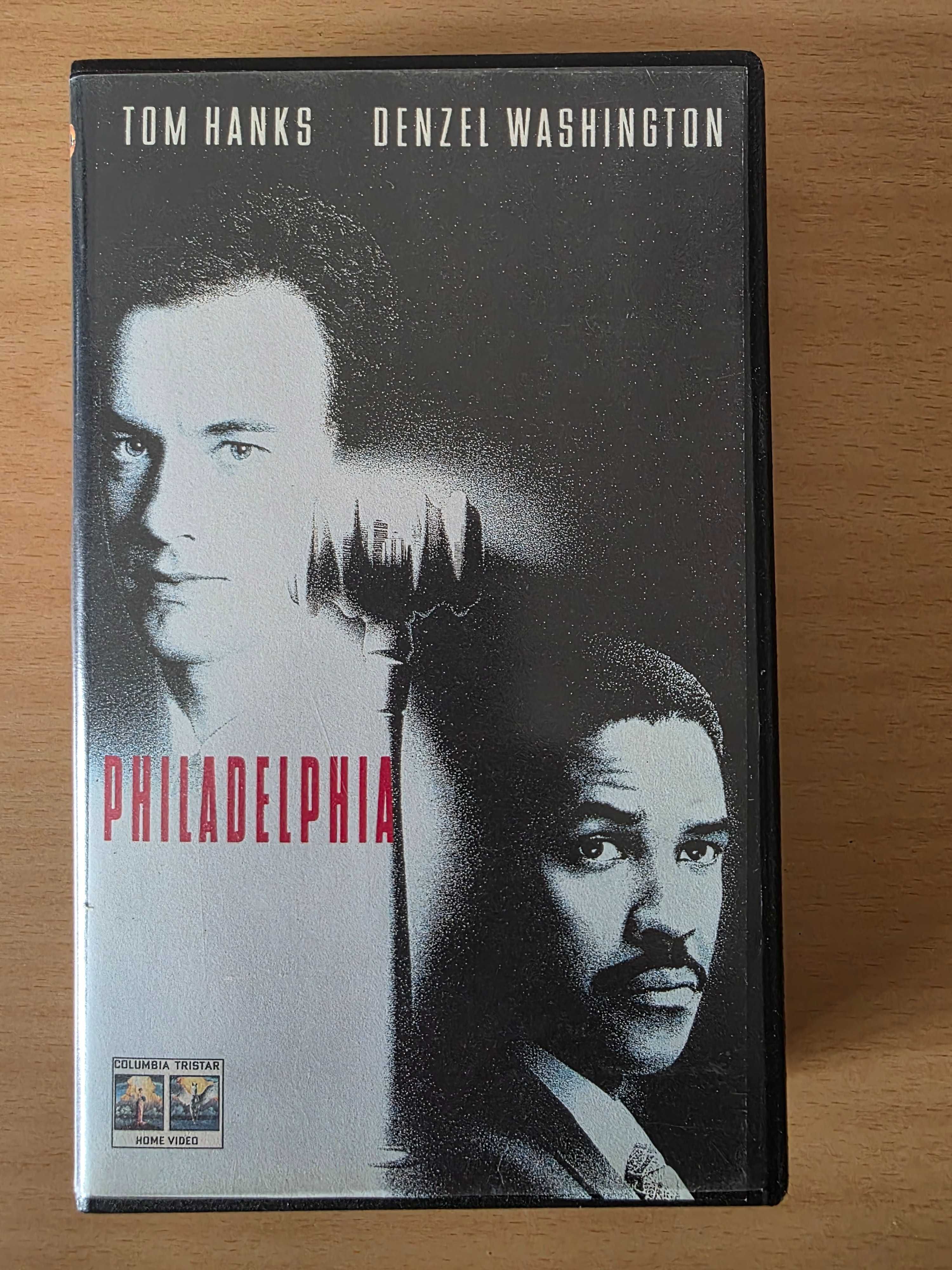 Pelicula en VHS "Philadelphia" con Tom Hanks y Denzel Washington