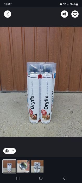 Dryfix klej do murowania na sucho porotherm leier h+h ytong termalic