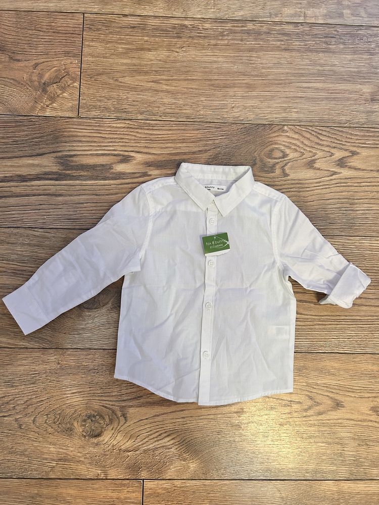 Elegancka koszula z metką niezużywana rozm 86 100% cotton