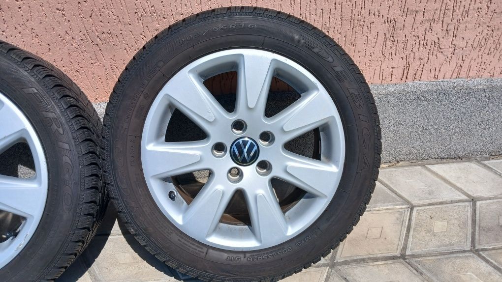 Оригінальні диски титани VW Passat b6  Touran 5/112 R16 vag