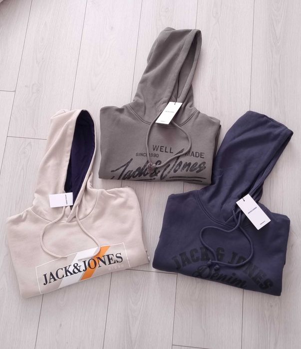 Брендовые мужские худи Jack&Jones