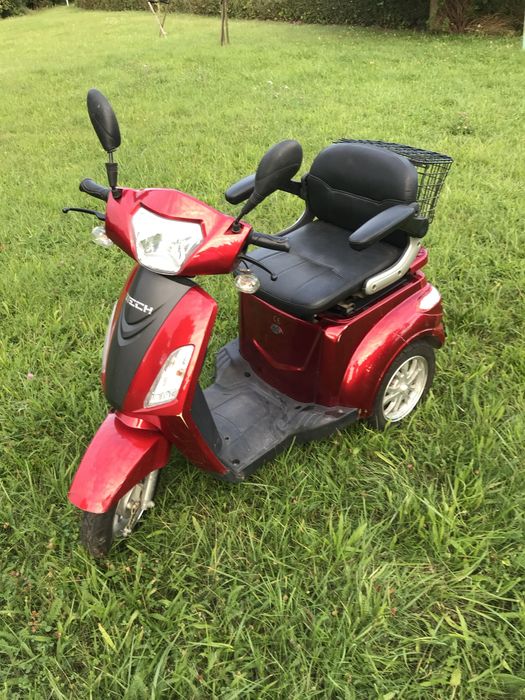 Elektryczny skuter inwalidzki dla seniora trójkołowy - ZTECH ZT-15-E