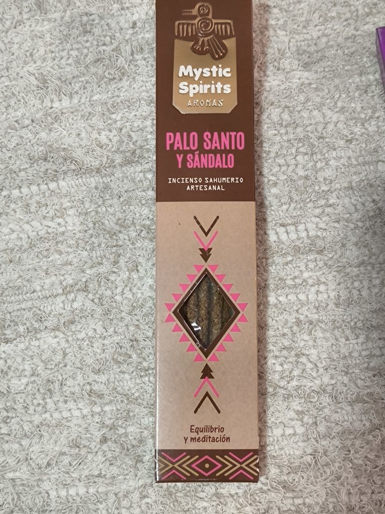 Incenso artesanal indiano - Palo Santo - defumação