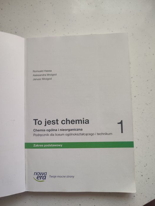 To jest chemia 1
