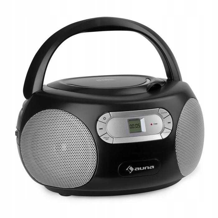 Radioodtwarzacz boombox Bluetooth Auna Haddaway