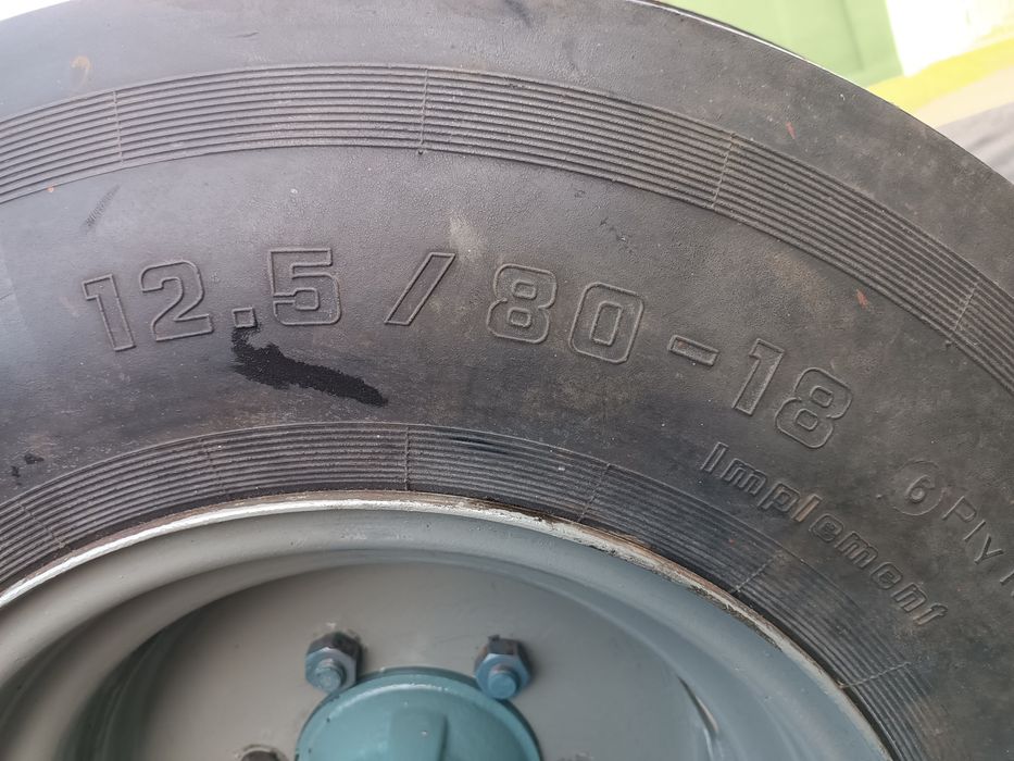 Oś ośka belka do przyczepy koła balonowe 12.5/80-18